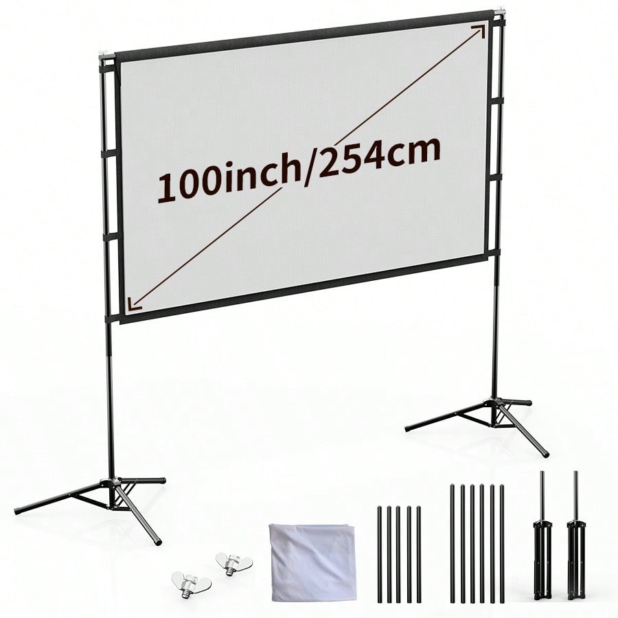 Home Cinema Portable - XBJ 100 Inch 4K Ultra HD