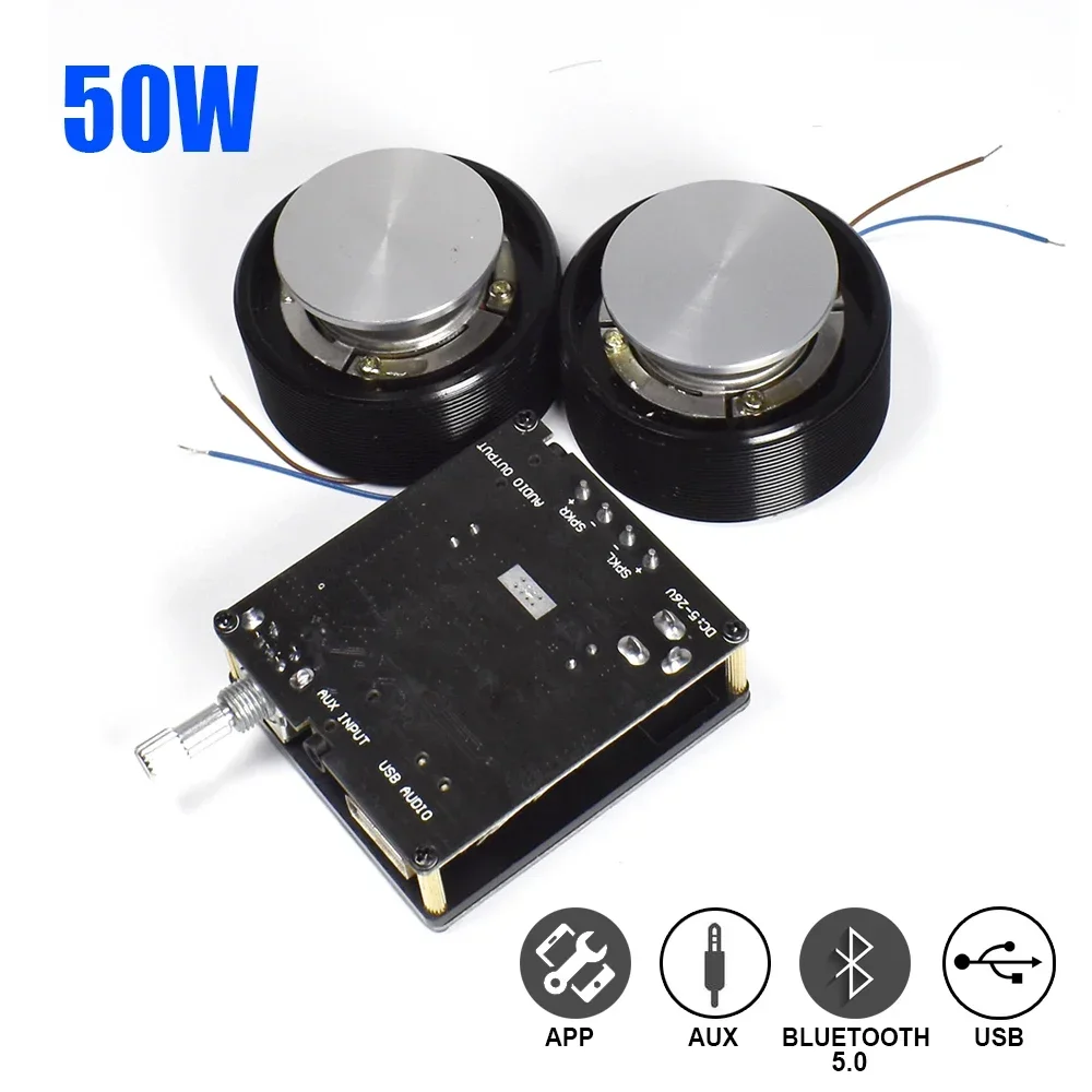 Home Cinema Portable - 1 Set 50W 2.0 HIFI Vibration