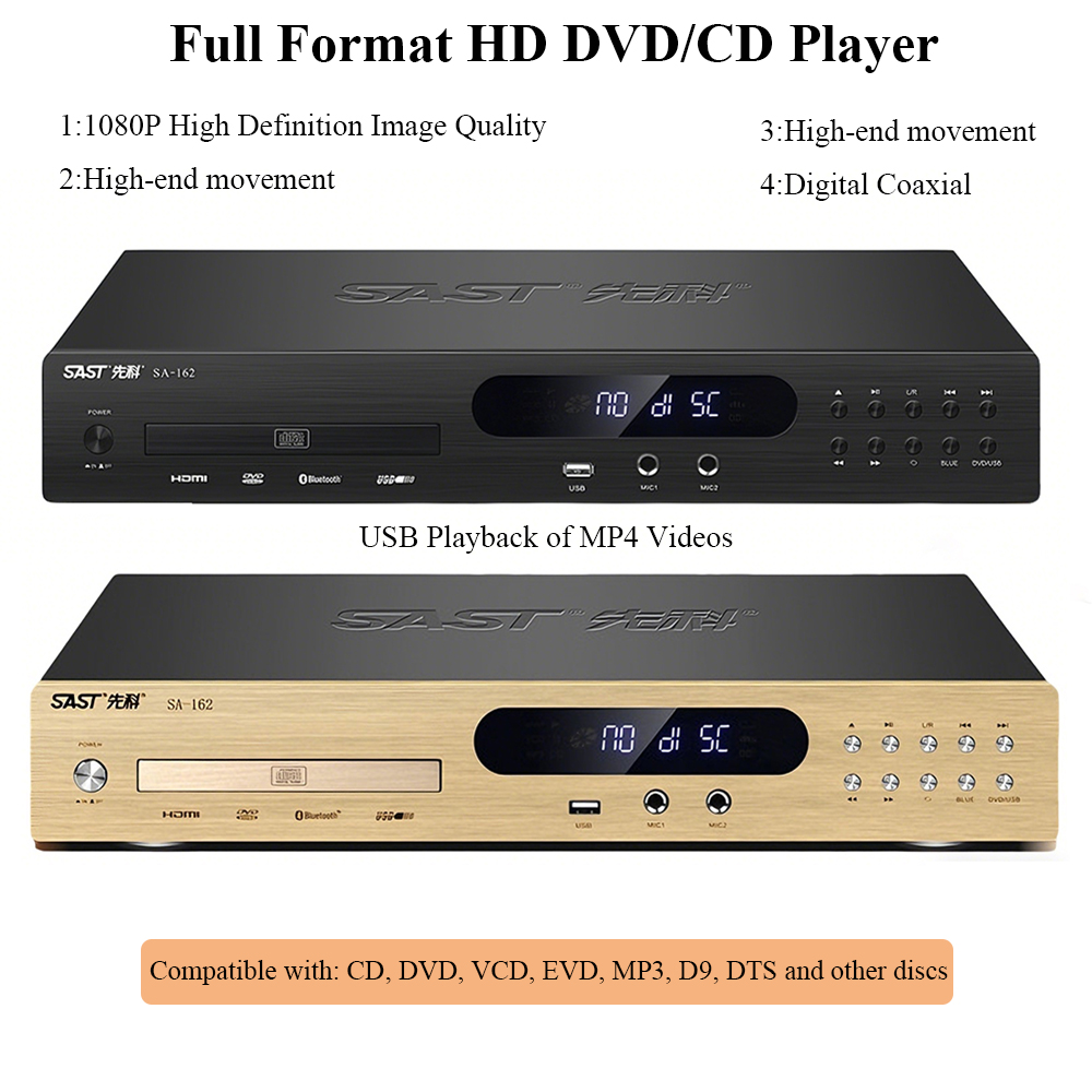 Home Cinema Dvd - Full Format DVD/CD Player with DTS