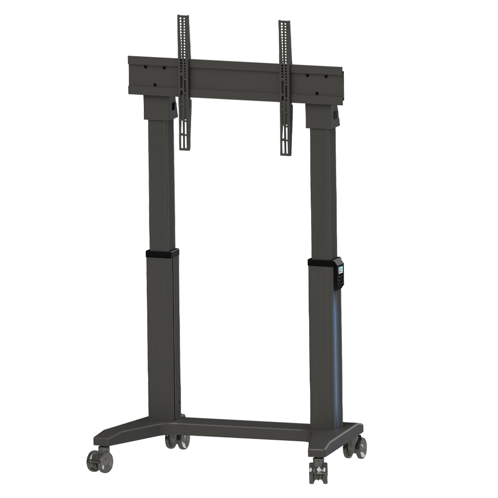 Universal Remote Control - Motorized TV Floor Stand with Remote