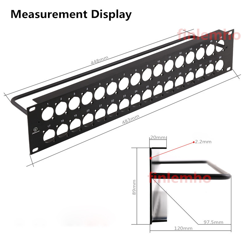 2U Rack Patch Panel 16/24/32 W - Wall Mount Speaker review and price