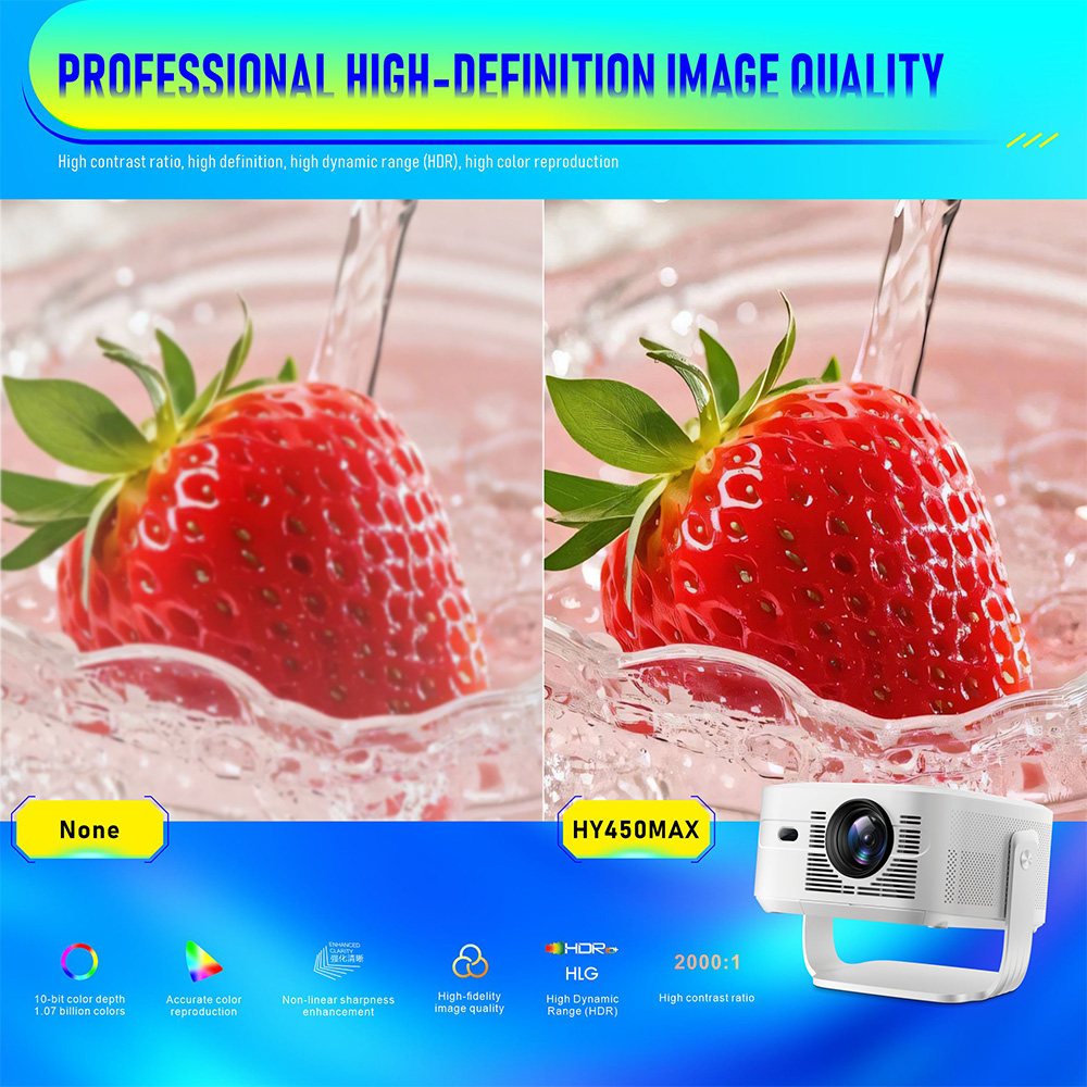 Topleo HY450 Max 8K Android 14 - Home Cinema Portable review and price