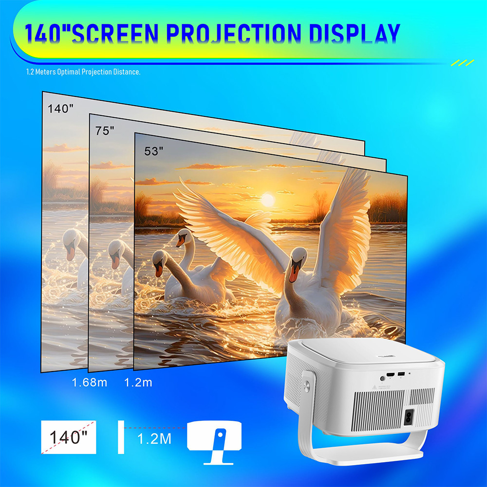 Topleo HY450 Max 8K Android 14 - Home Cinema Portable review and price