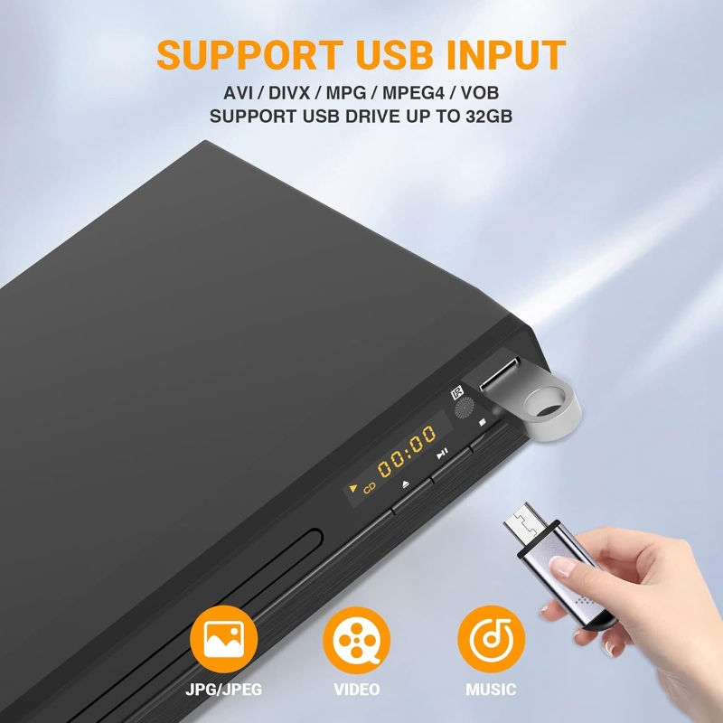 DVD Player 1080P HD Discs Play - Home Cinema Dvd review and price