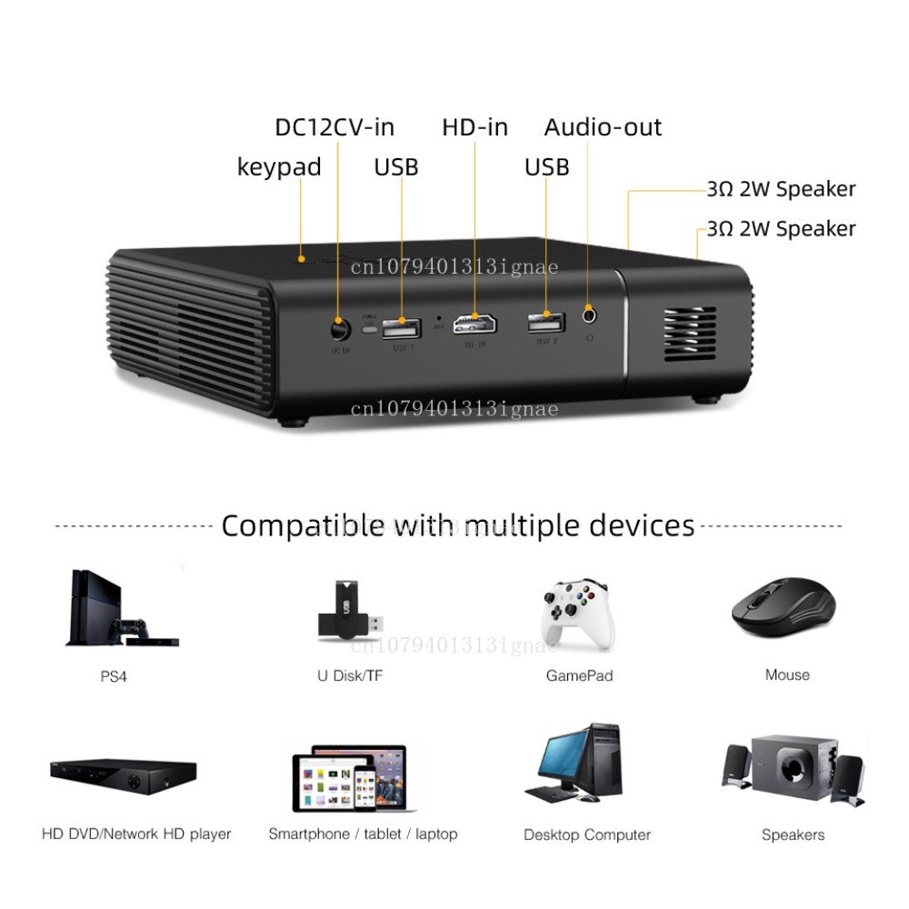 U30 Top Sale 3D 4K Projector P - Home Cinema Portable review and price