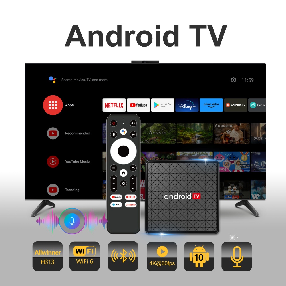 Wudung X5 TV Box AndroidTV All - Home Cinema Portable review and price