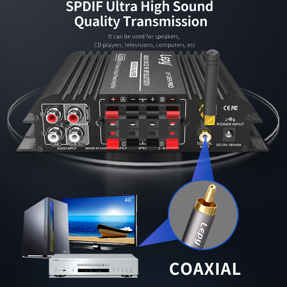 LEPY LP-269PRO 4.1 Channel Amp - Home Cinema Choice review and price
