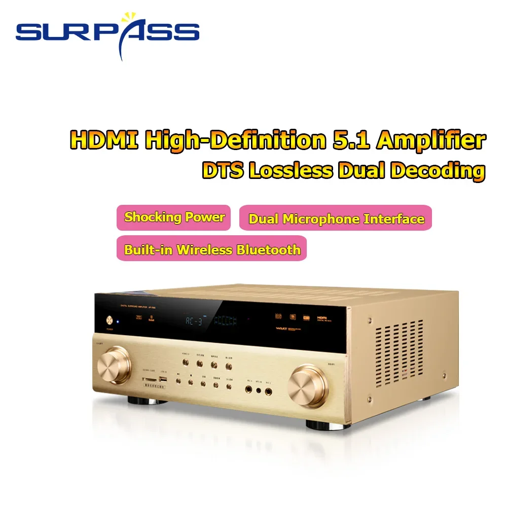 Home Theater Audio Amplifier 6 - Home Cinema Bluetooth 5.1 review and price