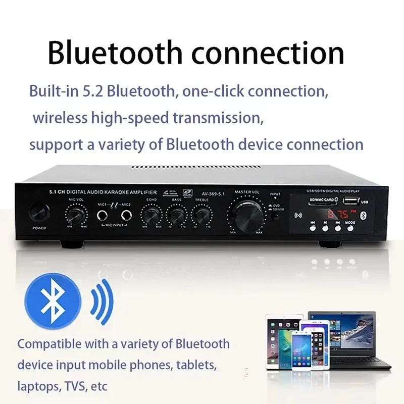AV-369BT Bluetooth 5.1 Sound S - Home Cinema Bluetooth 5.1 review and price