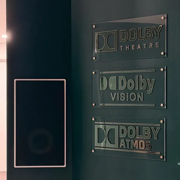 Dolby Atmos Sign: 3D Home Thea - Home Cinema Wall Lights review and price