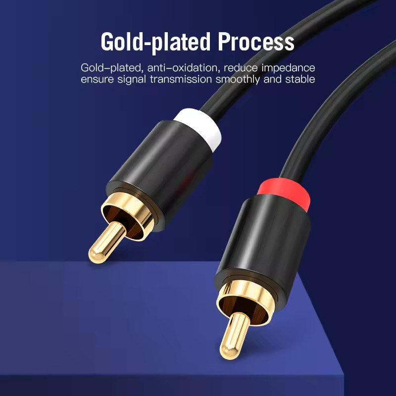 HIFI Stereo RCA Cable 2RCA to  - Home Cinema Dvd review and price
