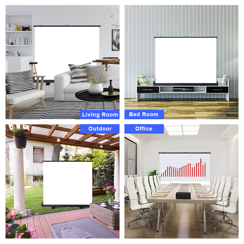 Portable Projector Screen Pull - Home Cinema Portable review and price