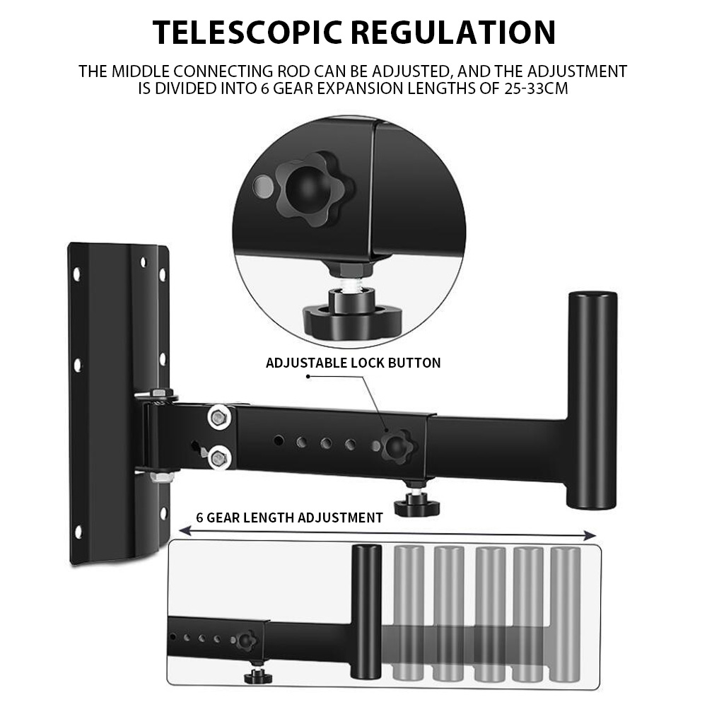 1 Pair Speaker Wall Mounts Bra - Wall Mount Speaker review and price