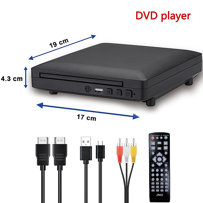 Mini DVD Player 1080P Full HD  - Home Cinema Dvd review and price