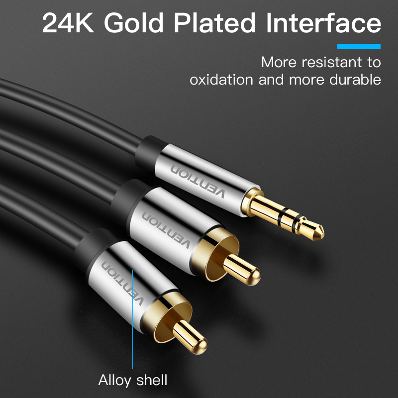 Vention RCA Cable 3.5 to 2rca  - Home Cinema Choice review and price